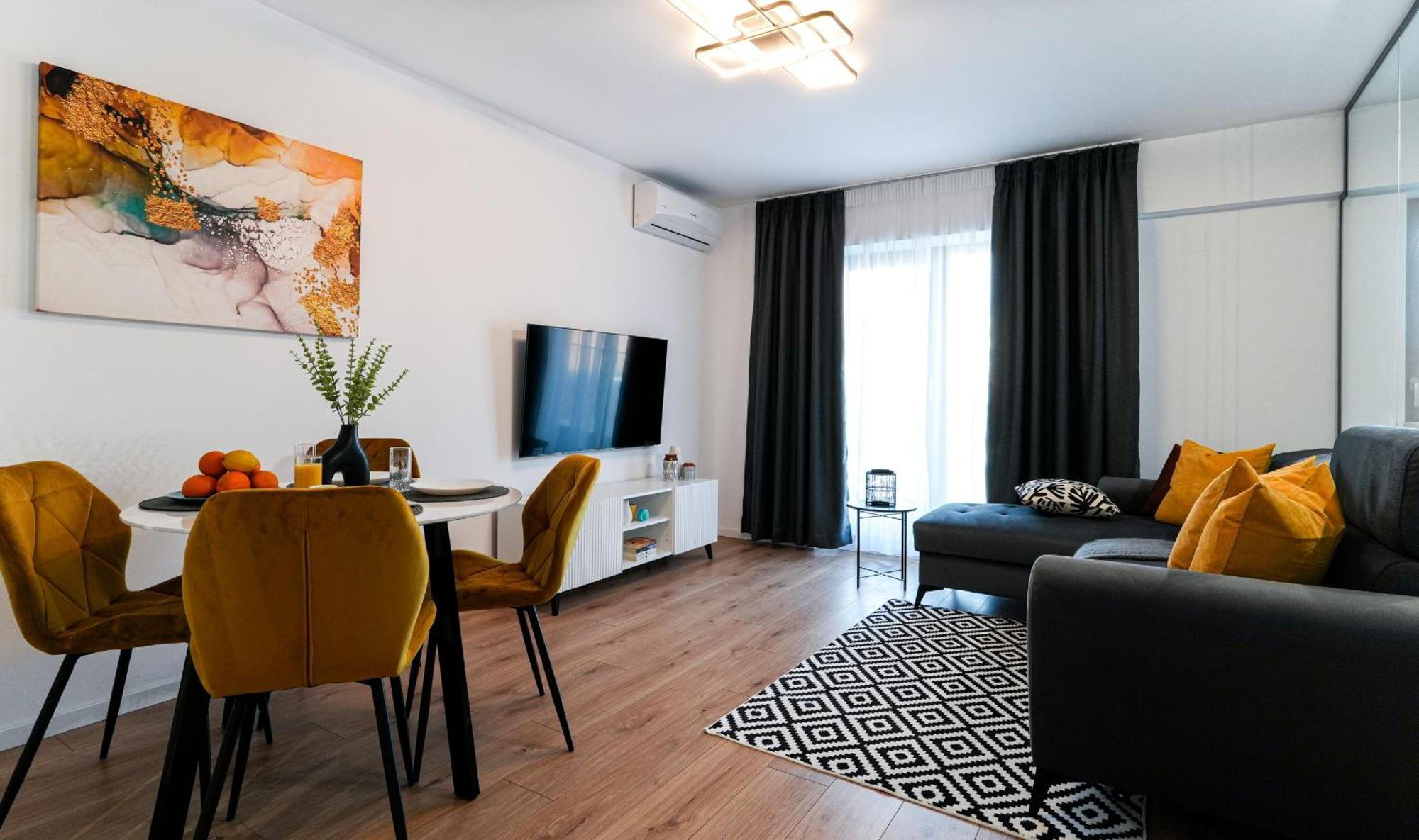 Sandra - Park-View Apt With Balcony & Parking Бухарест Экстерьер фото